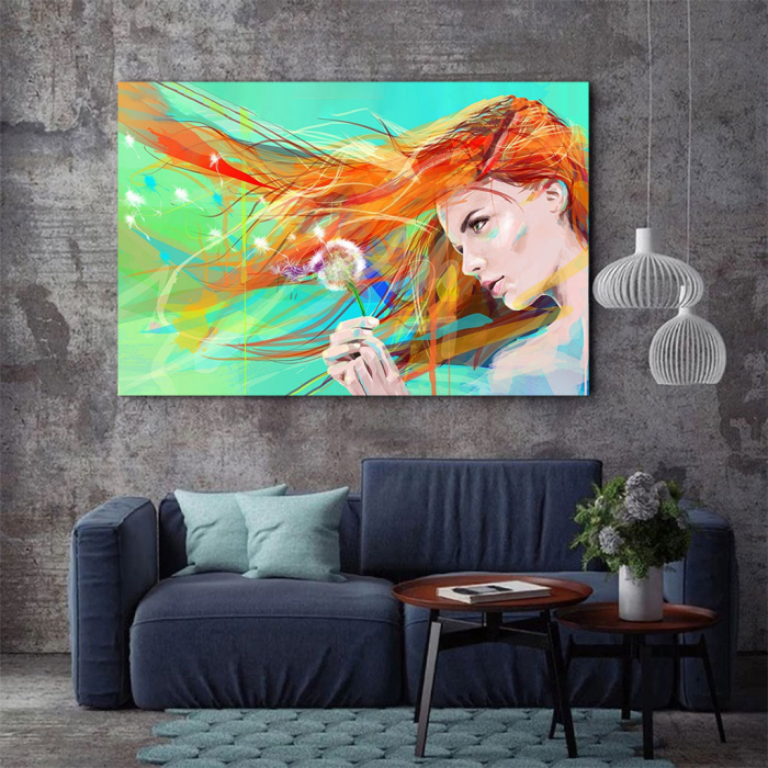 Tablou Canvas - Red head [3]