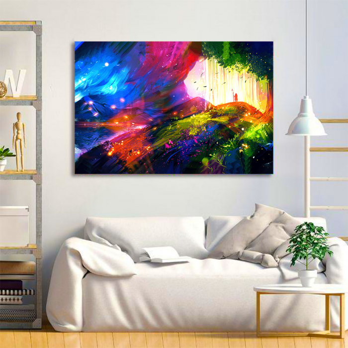 Tablou Canvas - Landscape creativ [2]