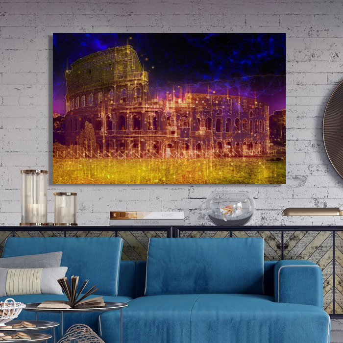 Tablou Canvas - Colosseum render [3]