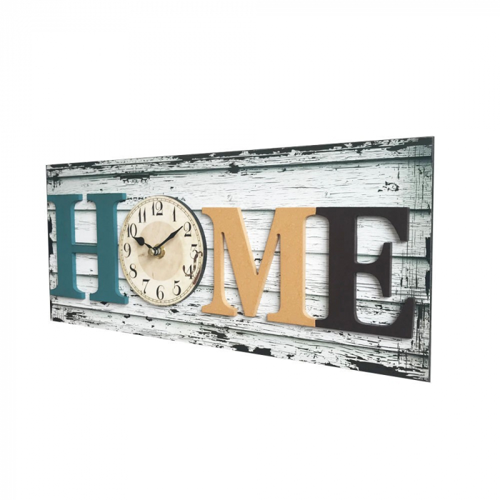 Ceas dreptunghiular„HOME„40 x 17 x 4.5 cm [2]