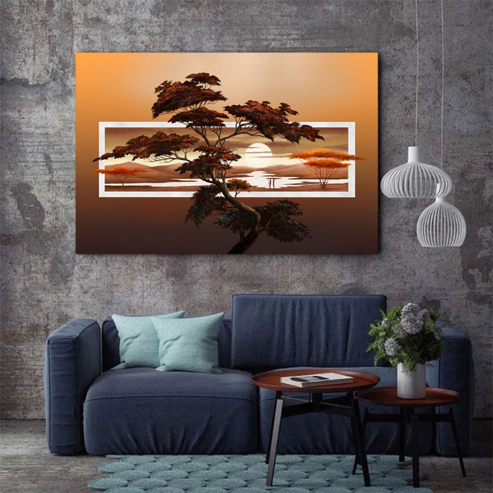 Tablou Canvas - Tree art [3]