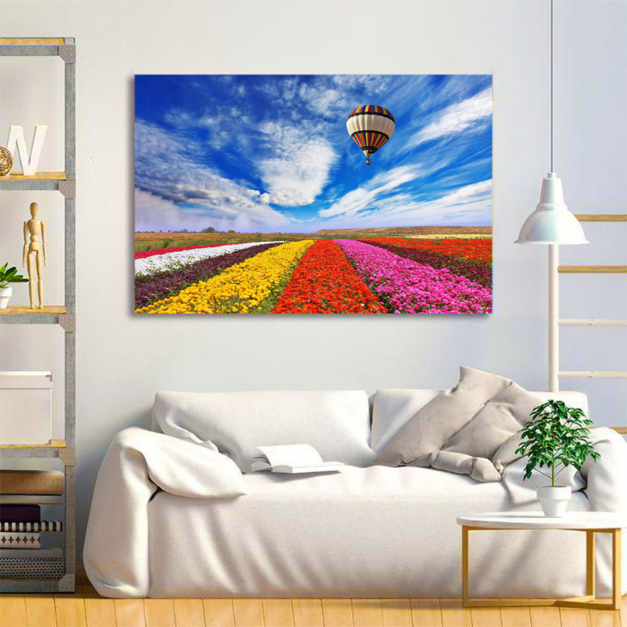 Tablou Canvas - Flowers field [2]