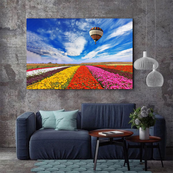 Tablou Canvas - Flowers field [3]