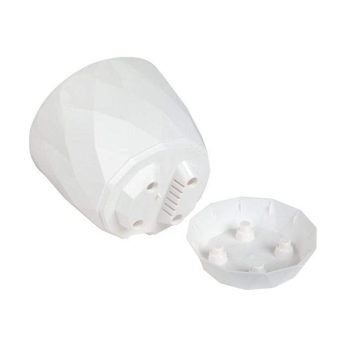 Ghiveci alb Evoque,plastic-17,5x15,3 cm [2]