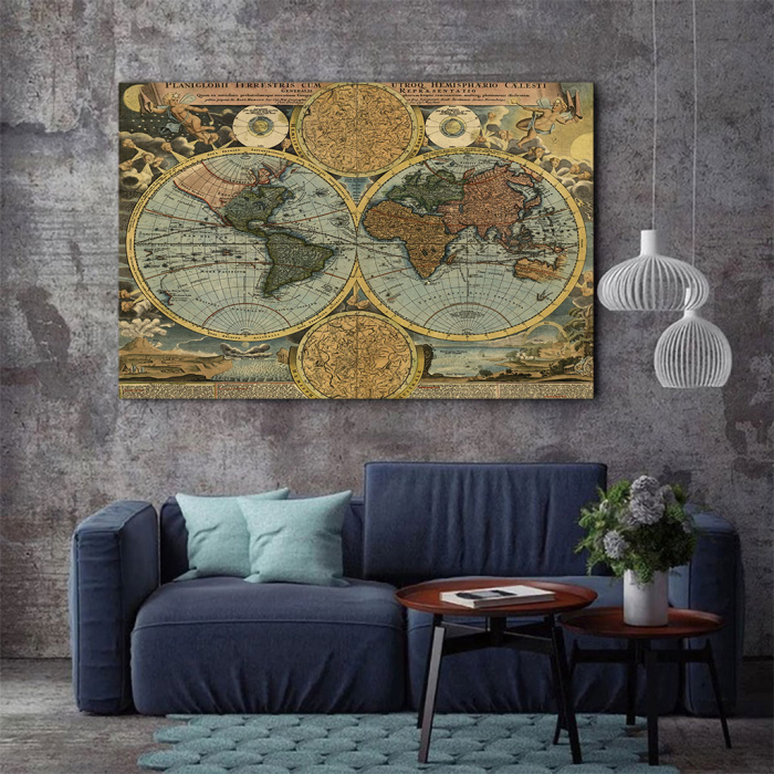 Tablou Canvas - Vintage Map 1716 [2]