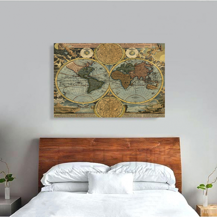 Tablou Canvas - Vintage Map 1716 [3]