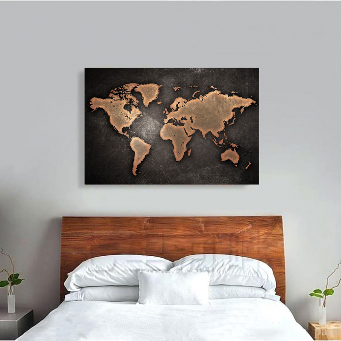 Tablou Canvas - World map [2]
