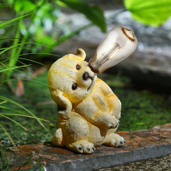 Lampă solară LED cățeluș 25 cm [2]