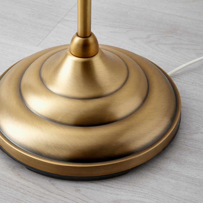 Lampadar Sofia oțel, alb - 155cm [4]