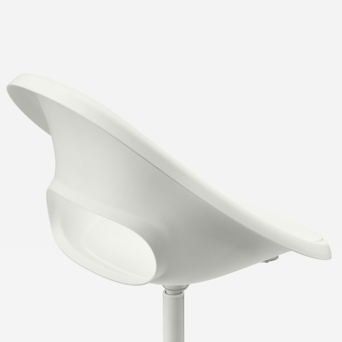 Scaun rotativ, alb [3]