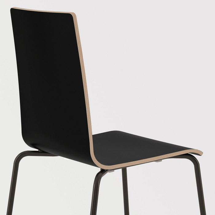 Scaun, negru [4]