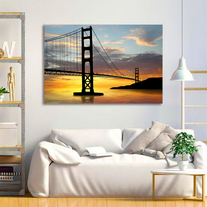 Tablou Canvas - Golden gate bridge [3]