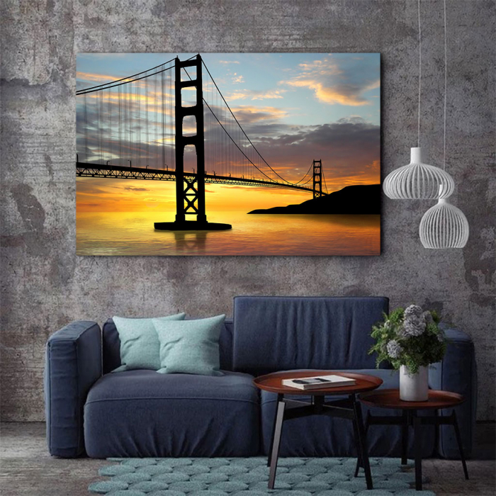 Tablou Canvas - Golden gate bridge [4]