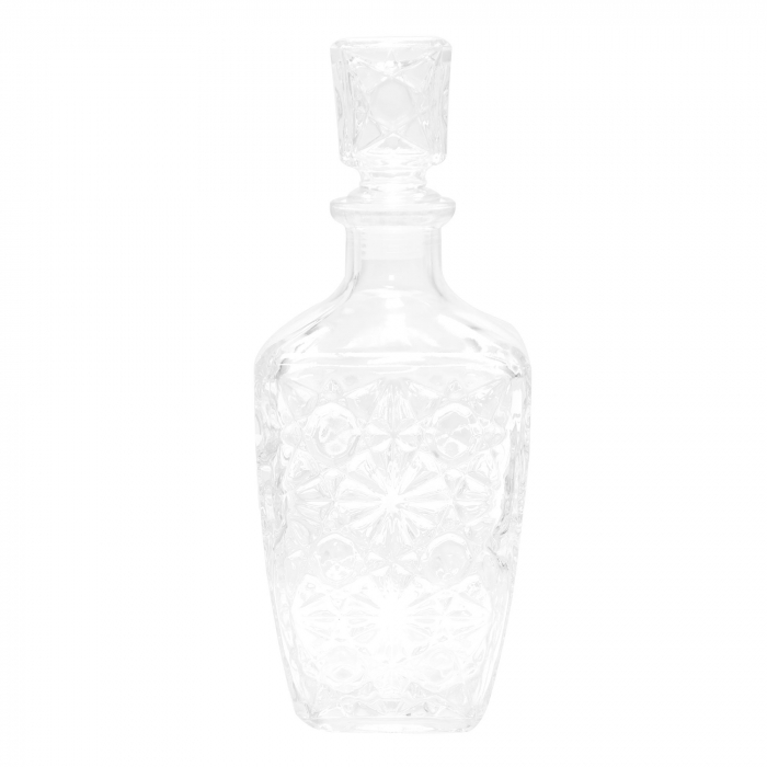 Pahare + sticlă whisky,din sticlă, 790 + 260 ml [2]