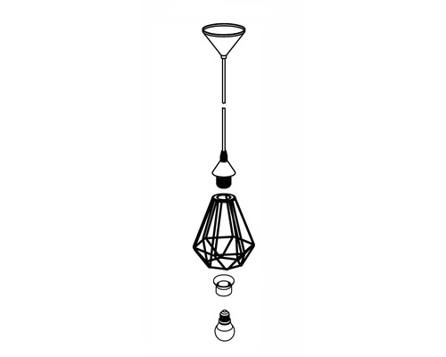 Pendul 175 mm, negru [5]