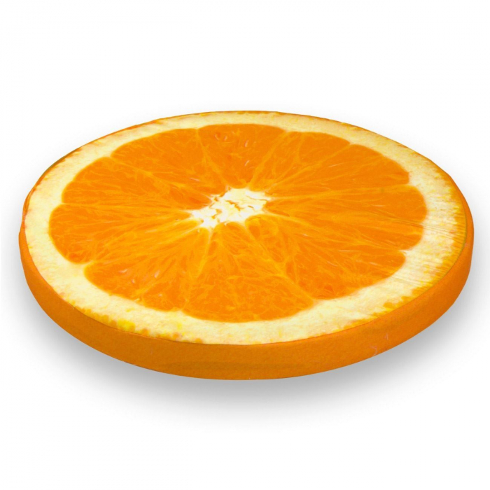 Pernă pentru șezut,model portocală,40x3.5 [2]