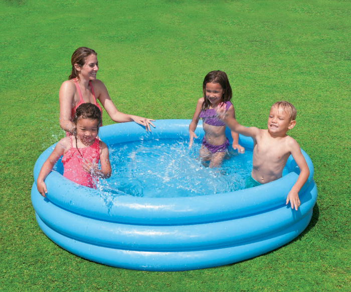 Piscină gonflabilă Blue 58446, pentru copii, 168 x 40 cm [2]