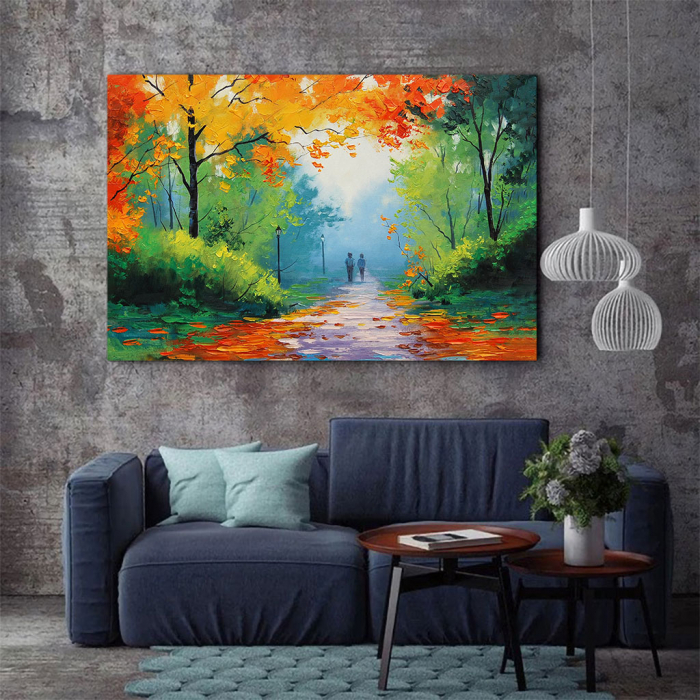 Tablou Canvas - Peisaj de toamna [3]
