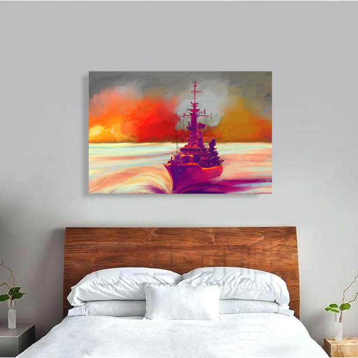 Tablou Canvas - Ilustratie vapor [4]