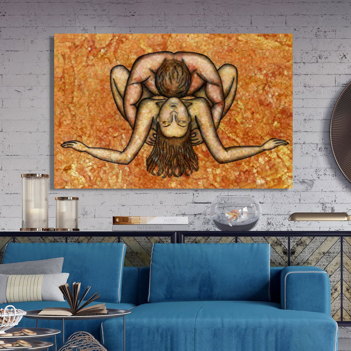 Tablou Canvas - Ilustratie artistica nud III [3]