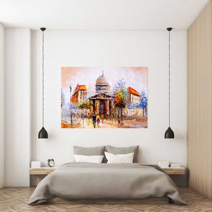 Tablou Canvas - Street view in France [4]
