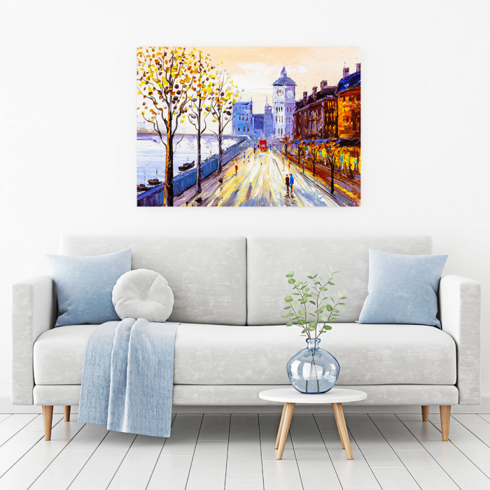Tablou Canvas - Street view of London [2]