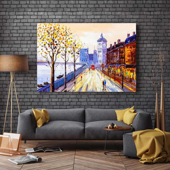 Tablou Canvas - Street view of London [3]