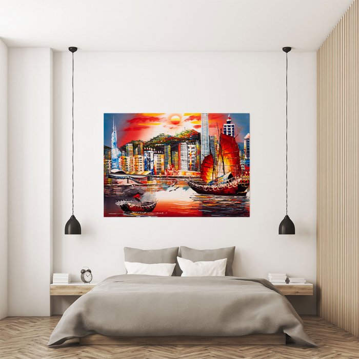 Tablou Canvas - Hong Kong View [4]