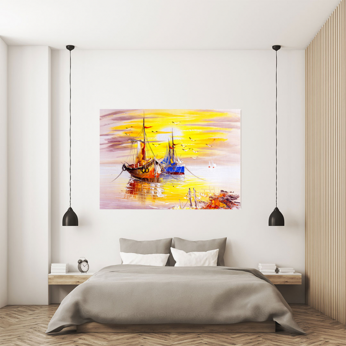 Tablou Canvas - Sunset in Venice [4]