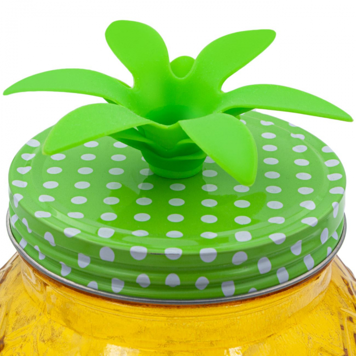 Recipient pentru lichide din sticlă-Ananas.4 L [3]