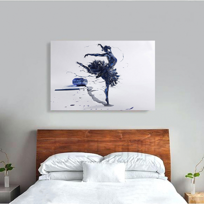 Tablou Canvas - Inked Balerina [4]