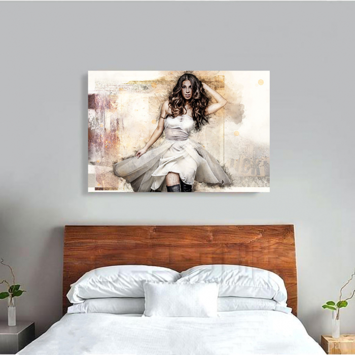 Tablou Canvas - Realistic sketch [2]