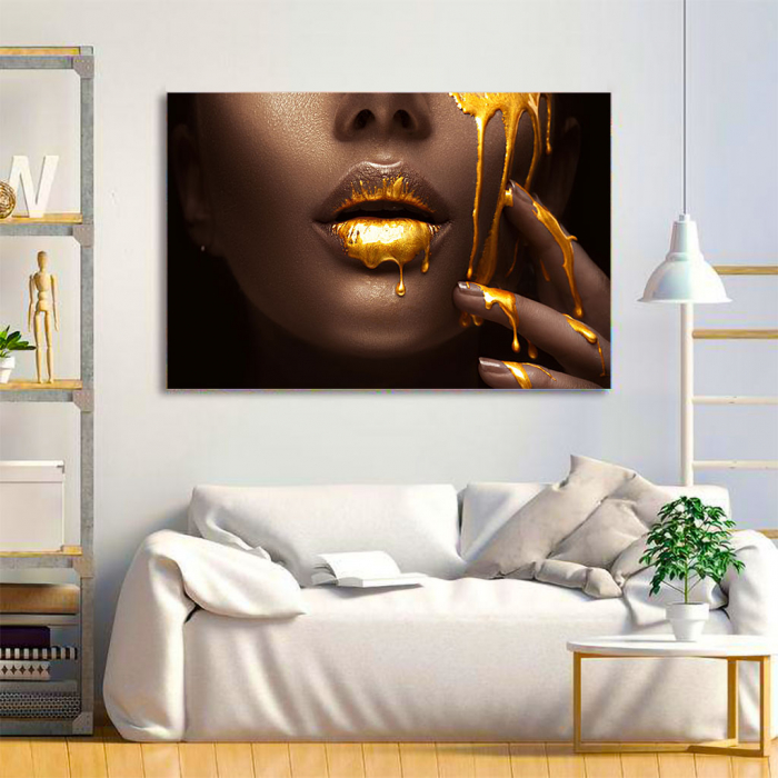 Tablou Canvas - Golden need [2]