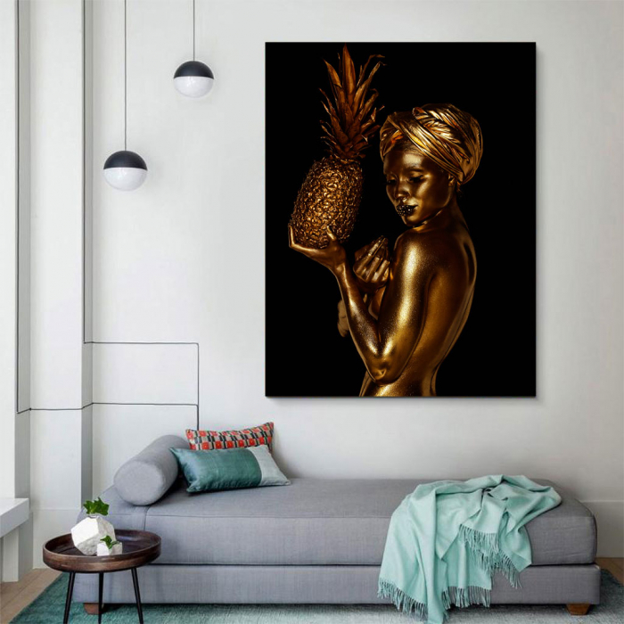 Tablou Canvas - African Gold 2 [4]