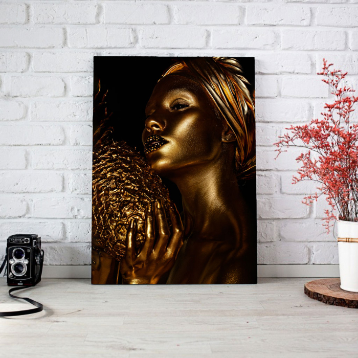 Tablou Canvas - African Gold 3 [3]