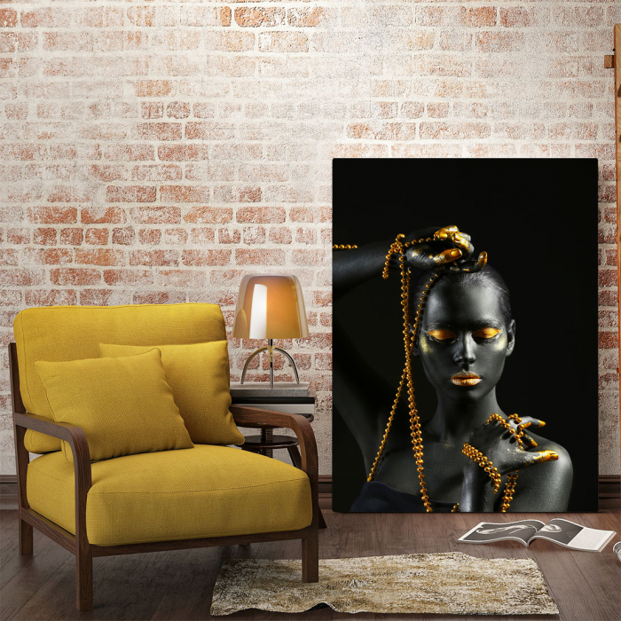 Tablou Canvas - Gold in new style [2]