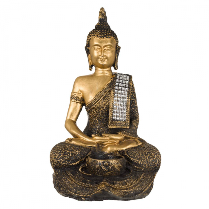 Suport lumânare Buddha -29cm [2]