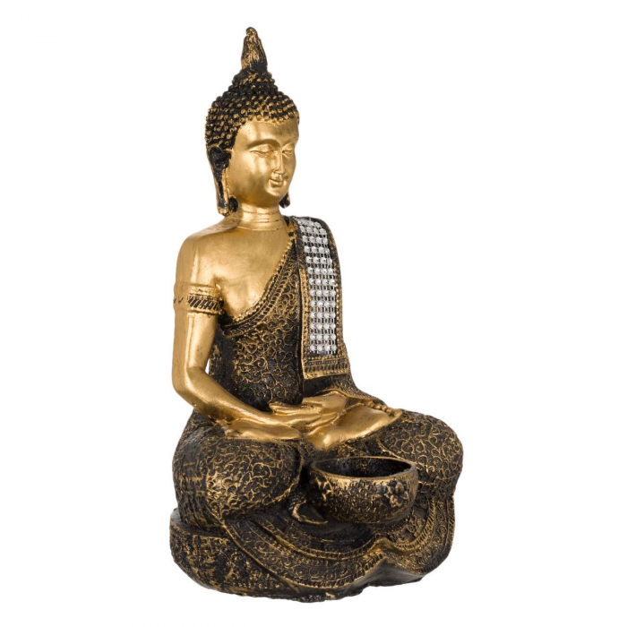 Suport lumânare Buddha -29cm [3]