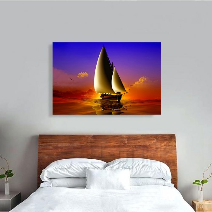 Tablou Canvas - Catching the sunset [2]