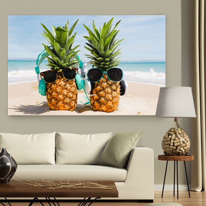 Tablou Canvas - Ananas Mood [3]