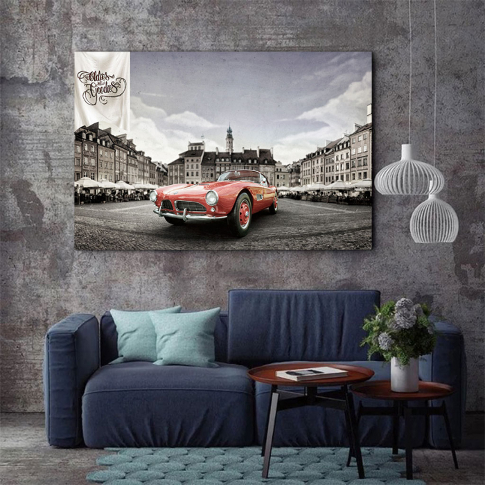 Tablou Canvas - Bmw 507 coupe [3]