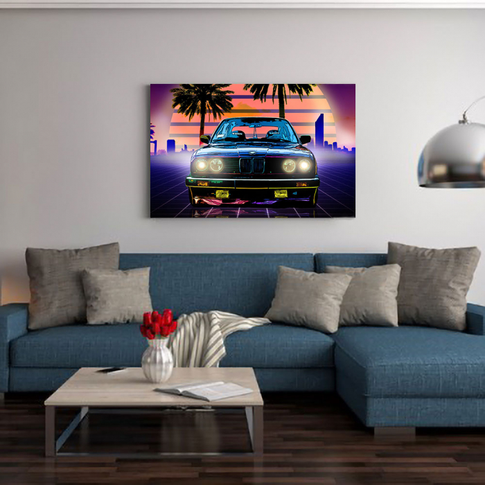 Tablou Canvas - BMW M3 (e30) [2]