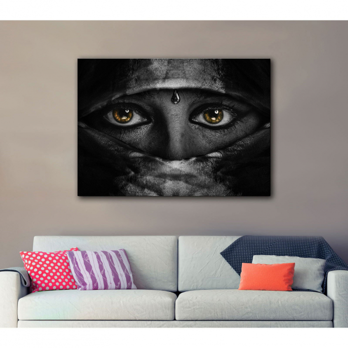 Tablou Canvas - Golden Eyes [3]