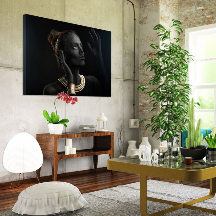 Tablou Canvas - Golden style [2]
