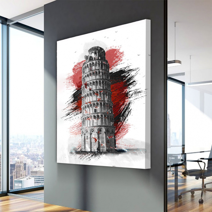 Tablou Canvas - Turnul din pisa [4]