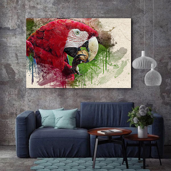 Tablou Canvas - Wild Parrot [3]