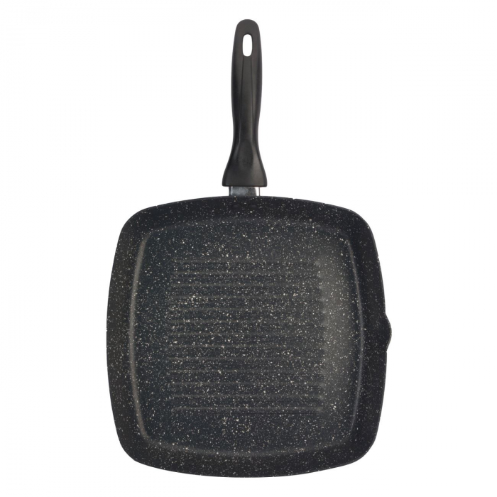 Tigaie pentru grătar, antiaderentă,28 cm. [2]