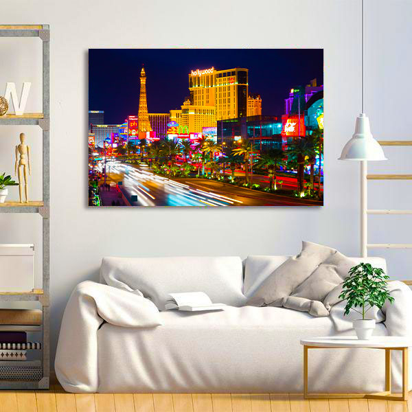 Tablou Canvas - Las Vegas Timelapse [3]