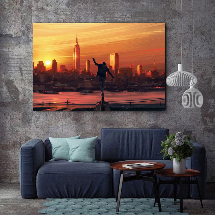 Tablou Canvas - King of the city [3]