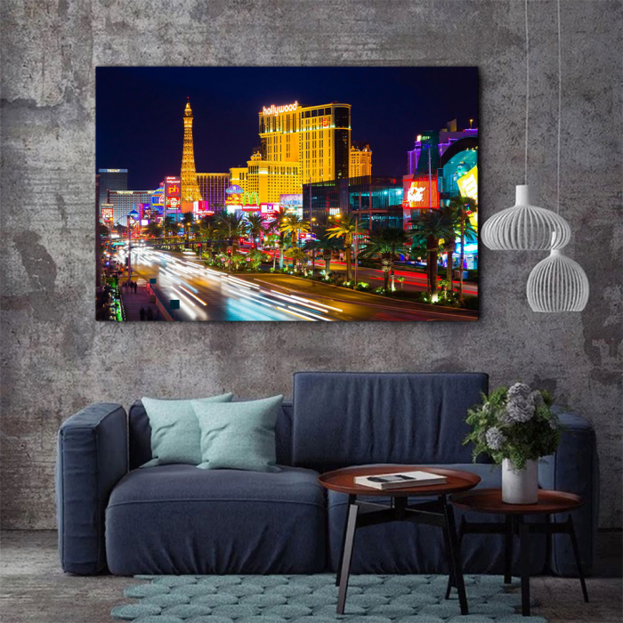 Tablou Canvas - Vegas in the night [3]